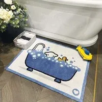 Bathtime Herdy Washable Bath Mat