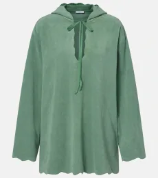 Baughman cotton-blend terry top Baughman cotton-blend terry top