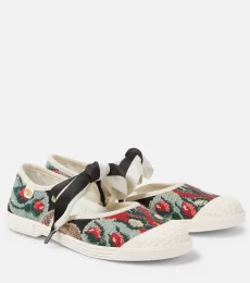 Bay By Bay jacquard Mary Jane sneakers