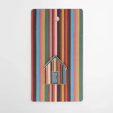 Beach Hut Pin Badge Beach Hut Pin Badge