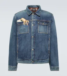 Beaded denim jacket Beaded denim jacket