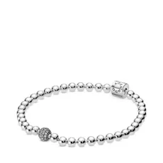 Beads Pavé Bracelet - 19cm Beads Pavé Bracelet - 19cm