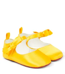 Bebé - bailarinas Lou Babe de crepé de satén Bebé - bailarinas Lou Babe de crepé de satén