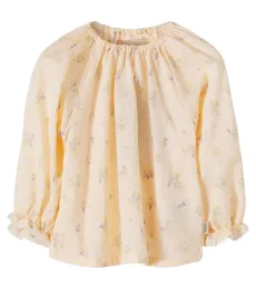 Bébé Blouse Merle en coton à fleurs Bébé Blouse Merle en coton à fleurs