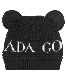 Bébé Bonnet Double Pom en laine Bébé Bonnet Double Pom en laine
