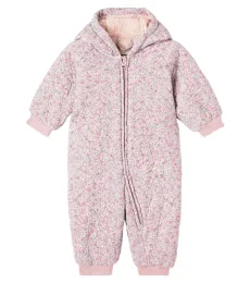 Bébé Combinaison de ski Cuddle à fleurs
