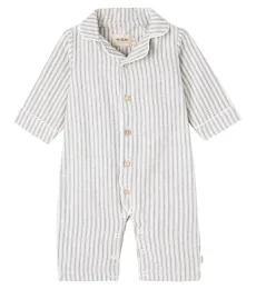 Bébé Grenouillère Lennie rayée en coton Bébé Grenouillère Lennie rayée en coton