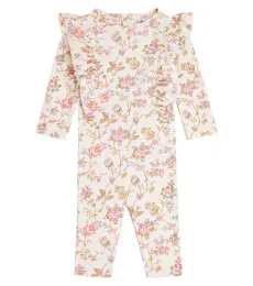 Bébé Maillot de bain à manches longues Linette à fleurs Bébé Maillot de bain à manches longues Linette à fleurs