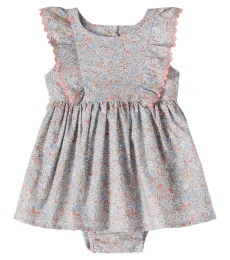 Bébé Robe Sofia en coton à fleurs Bébé Robe Sofia en coton à fleurs