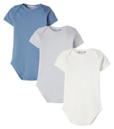 Bebé - set de 3 bodies de algodón Bebé - set de 3 bodies de algodón