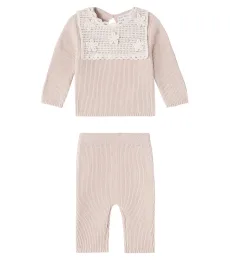 Bebé - set Lucette de jersey y pantalones de algodón Bebé - set Lucette de jersey y pantalones de algodón