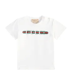 Bébé T-shirt en coton à logo Bébé T-shirt en coton à logo