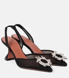 Begum 70 mesh slingback pumps Begum 70 mesh slingback pumps
