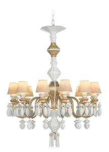Belle De Nuit Chandelier 12 Lights - Gold (CE/UK/CCC)