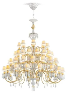 Belle De Nuit Chandelier Lights - Gold (CE/UK)