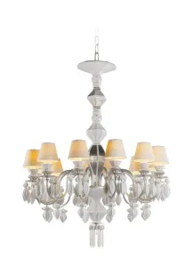 Belle De Nuit Chandelier Lights - Silver (CE/UK)