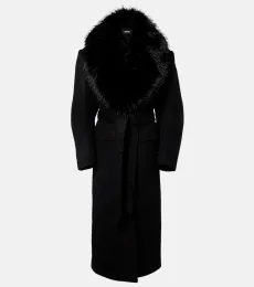 Belted wool coat Belted wool coat