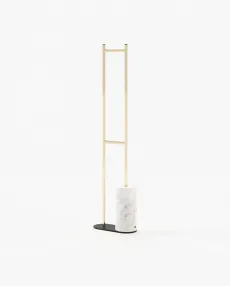 BEN Coat & Umbrella Stand Carrara Marble BEN Coat & Umbrella Stand Carrara Marble