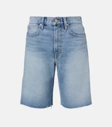 Bermuda Cut Off frayed denim shorts Bermuda Cut Off frayed denim shorts