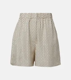 Bermudas Angelo de sarga de seda Bermudas Angelo de sarga de seda