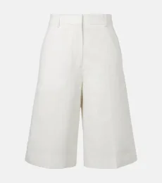 Bermudas de algodón y lino Bermudas de algodón y lino