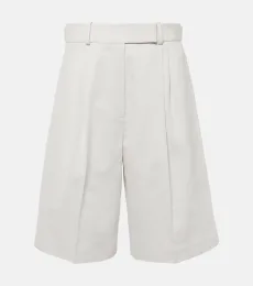 Bermudas Jenny de algodón y lino Bermudas Jenny de algodón y lino