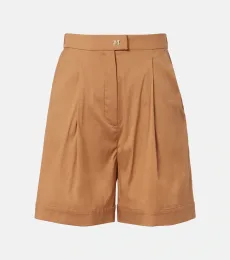 Bermudas Medeola en mezcla de algodón Bermudas Medeola en mezcla de algodón