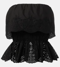 Beryl peplum cotton top Beryl peplum cotton top