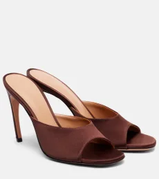 Betta 95 satin mules Betta 95 satin mules
