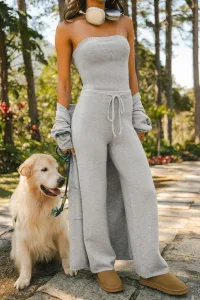 Better in Layers Grey Knit Pants - XL Better in Layers Grey Knit Pants - XL