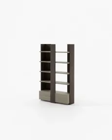 BIEL Bookcase & Shelving Aged Oak Veneer Matte BIEL Bookcase & Shelving Aged Oak Veneer Matte