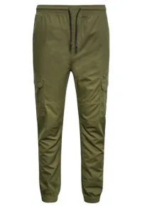 Big & Tall Green Ripstop Cargo Trousers - Men's - M to 8XL