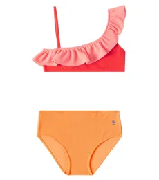 Bikini asimétrico con volantes Bikini asimétrico con volantes