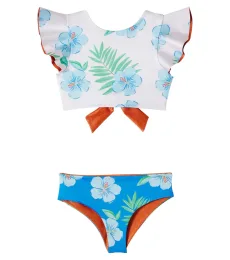 Bikini Dayana floral con volantes Bikini Dayana floral con volantes