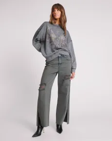 Billie Low Slung Straight Leg Mid Waist Denim Jeans Denim Jeans - Billies Storme Size 26 One Teaspoon Billie Low Slung Straight Leg Mid Waist Denim Jeans Denim Jeans - Billies Storme Size 26 One Teaspoon