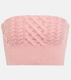 Bimba wool cropped bustier Bimba wool cropped bustier