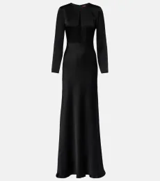 Bird satin maxi dress Bird satin maxi dress
