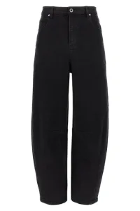 Black Barrel Leg jeans Black Size Black Barrel Leg jeans Black Size