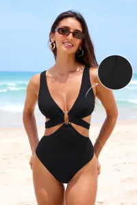 Black Cutout U-Wire One-Piece Black Cutout U-Wire One-Piece
