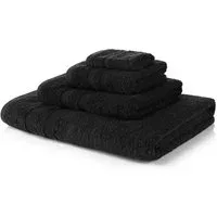 Black Hand Towel Egyptian Collection 500 GSM Cotton - 50x80cm Black Hand Towel Egyptian Collection 500 GSM Cotton - 50x80cm