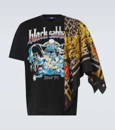 Black Sabbath caped cotton jersey T-shirt Black Sabbath caped cotton jersey T-shirt