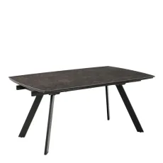 Blackburn Black Ceramic 240cm Extending Dining Table Blackburn Black Ceramic 240cm Extending Dining Table