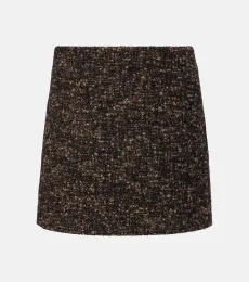Blazà Milano Coci wool-blend tweed miniskirt Blazà Milano Coci wool-blend tweed miniskirt