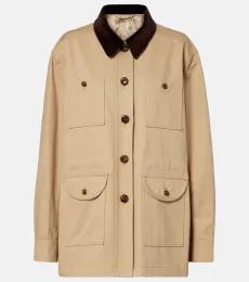 Blazé Milano Chaqueta Lokai de lona de algodón Blazé Milano Chaqueta Lokai de lona de algodón
