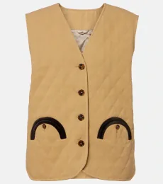 Blazé Milano Gilet matelassé Suffolk en coton