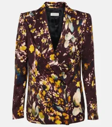 Blazer cruzado floral Blazer cruzado floral