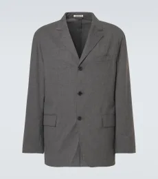 Blazer de popelín de cachemir Blazer de popelín de cachemir