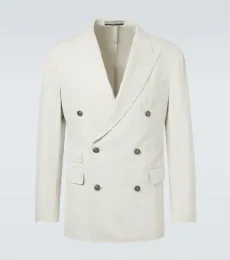 Blazer en coton et cachemire Blazer en coton et cachemire