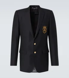 Blazer en laine et soie Blazer en laine et soie