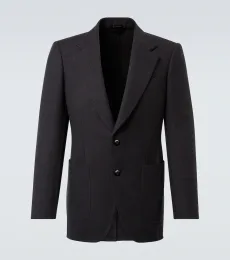 Blazer en laine et soie Blazer en laine et soie
